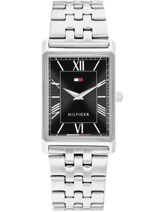 Ben Stainless Steel Black Dial Men's Watch