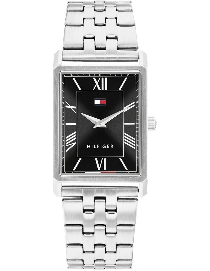 Ben Stainless Steel Black Dial Men's Watch image 1