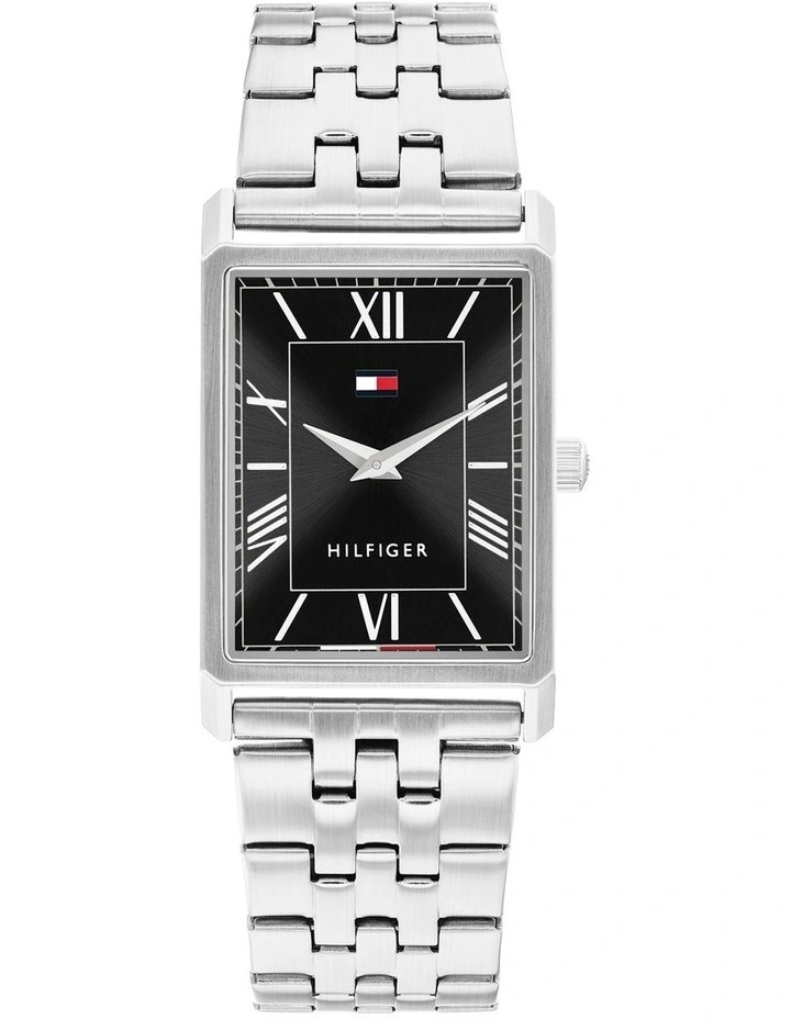 Ben Stainless Steel Black Dial Men's Watch image 1