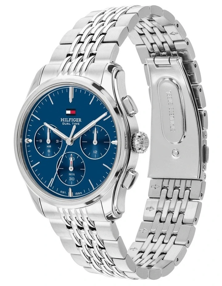 The Empire Stainless Steel Blue Dial Men's Watch image 2