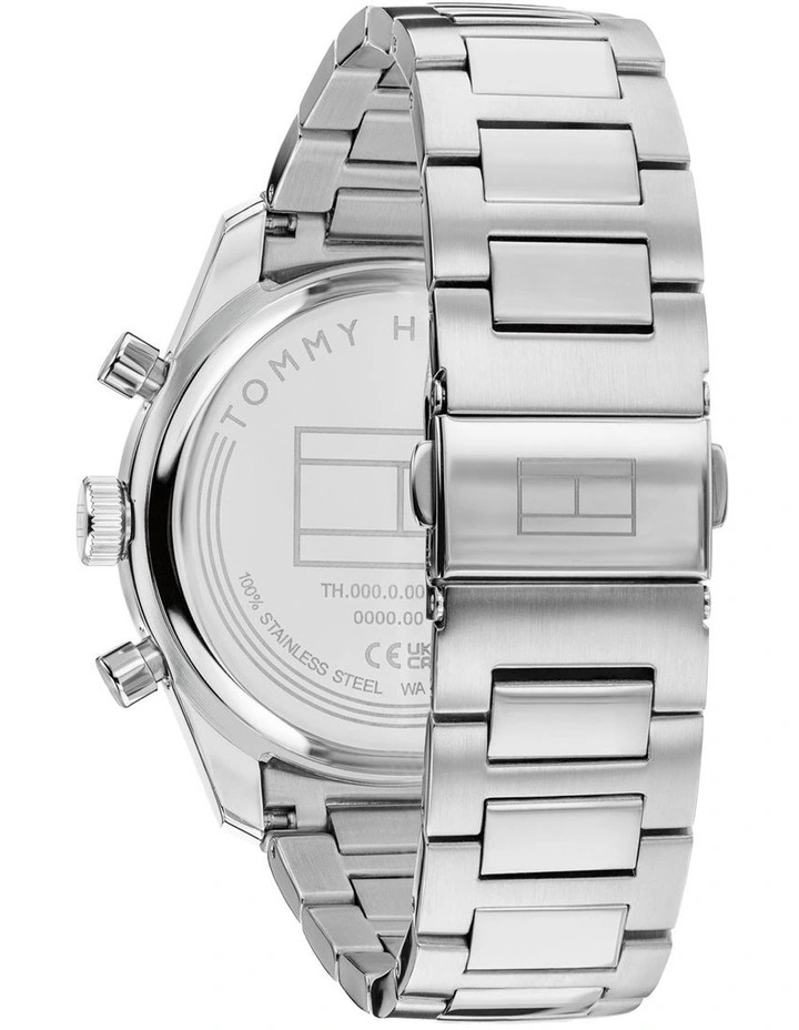 Hampton Stainless Steel Navy Dial Men's Watch image 3