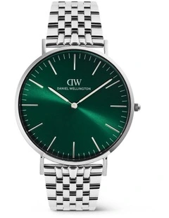 Daniel Wellington Classic 40mm Link Emerald Steel Watch DW00101022