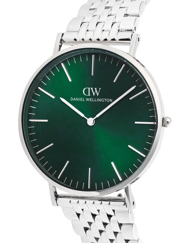 Daniel Wellington Classic 40mm Link Emerald Steel Watch DW00101022 image 4