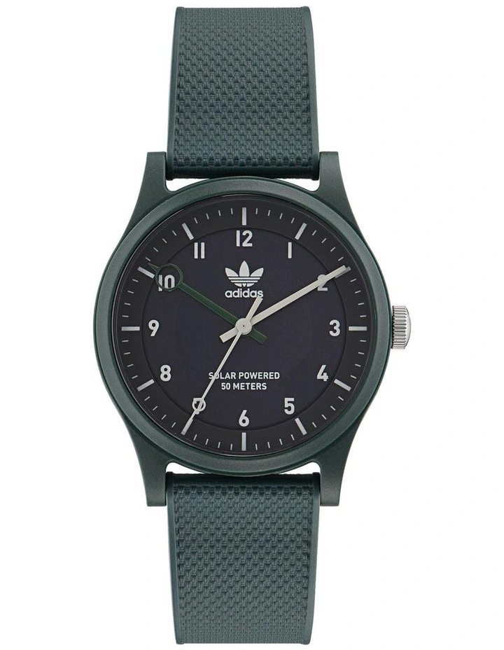 Project One Resin Watch in Black image 1