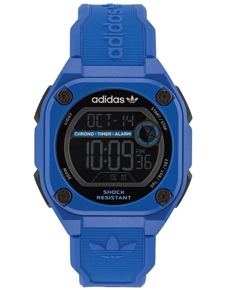 City Tech Two Resin Watch in Blue image 1