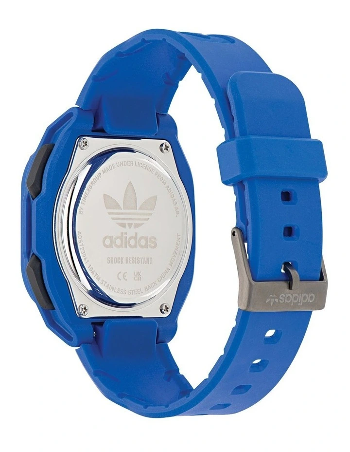 City Tech Two Resin Watch in Blue image 3