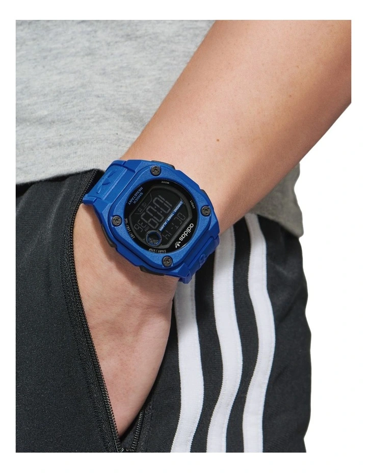 City Tech Two Resin Watch in Blue image 5