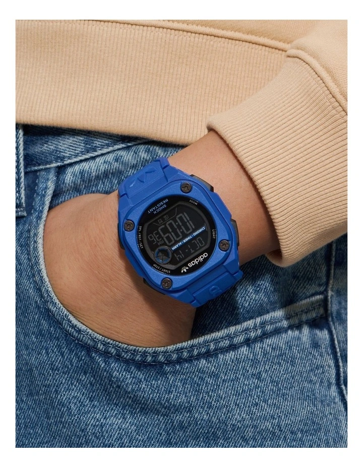 City Tech Two Resin Watch in Blue image 6