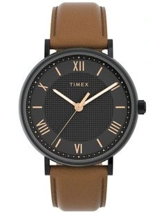 Southview Leather Watch in Tan