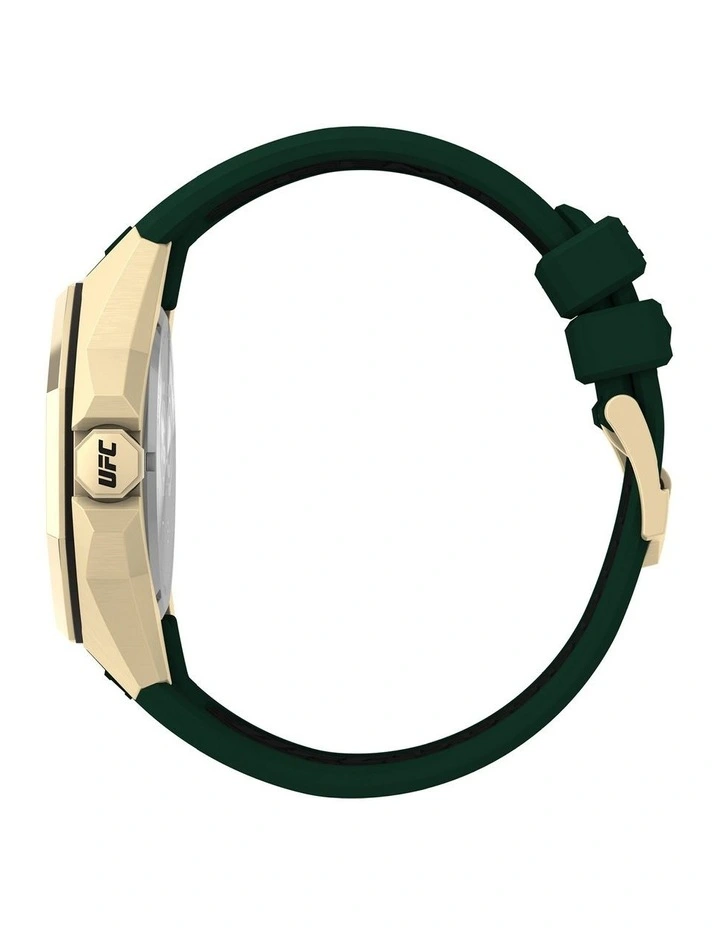 Street Silicone Watch in Green image 2