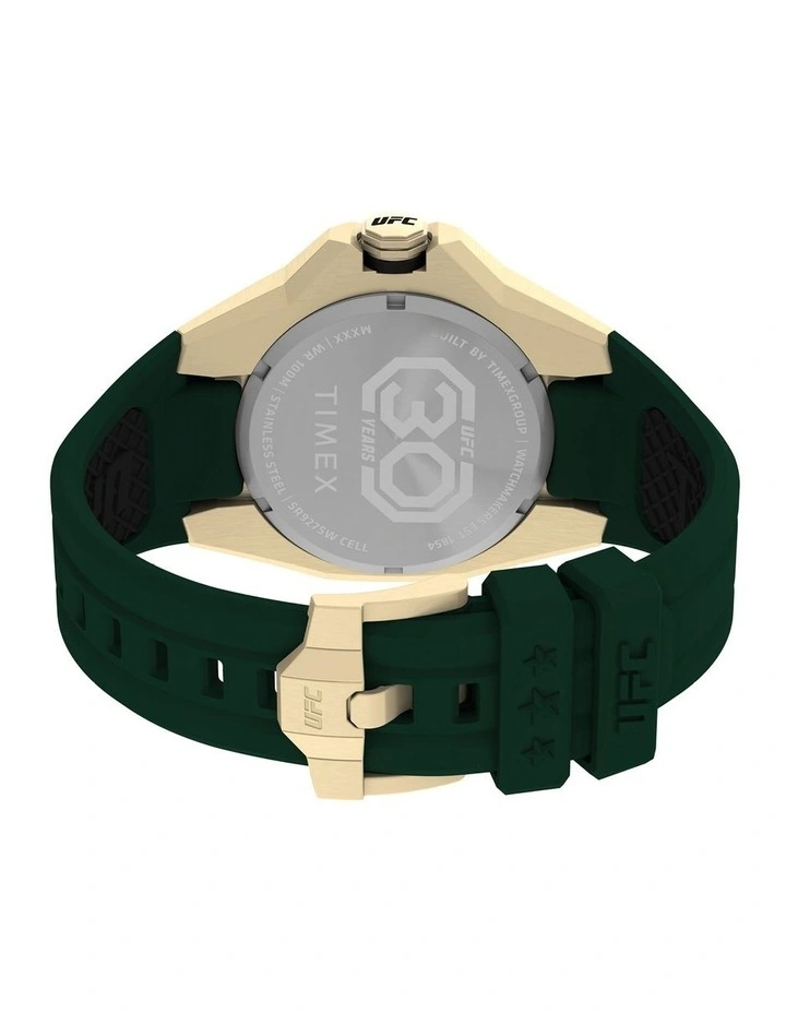 Street Silicone Watch in Green image 4