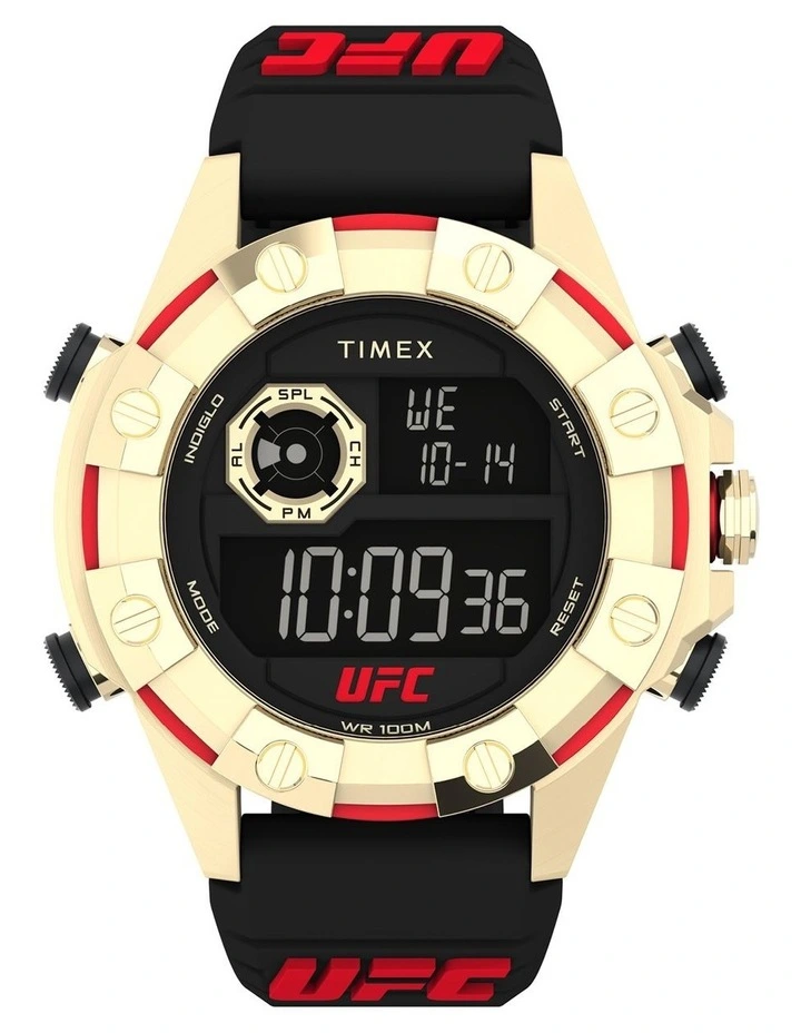 Strength Silicone Watch in Black image 1