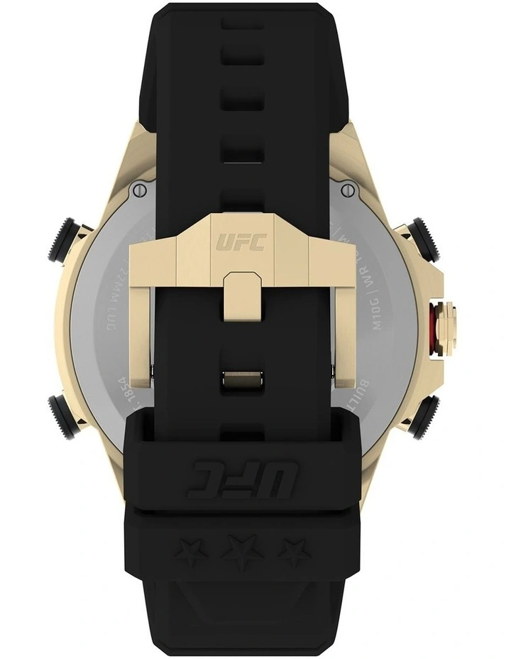 Strength Silicone Watch in Black image 3
