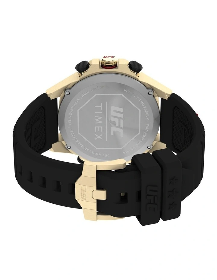 Strength Silicone Watch in Black image 4