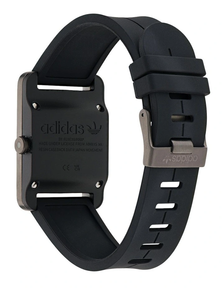Retro Pop One Resin Watch in Black image 3