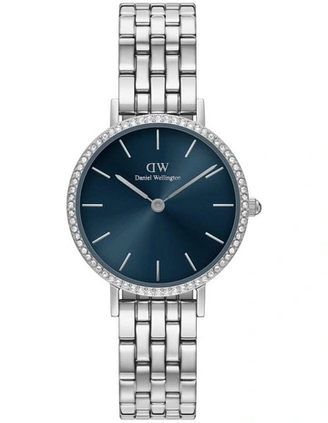 Petite Lumine Stainless Steel Watch in Silver