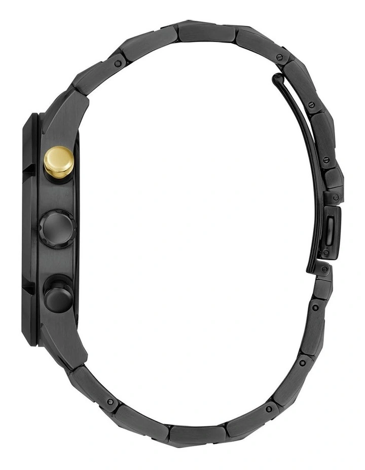 Resistance Stainless Steel Watch in Black image 2