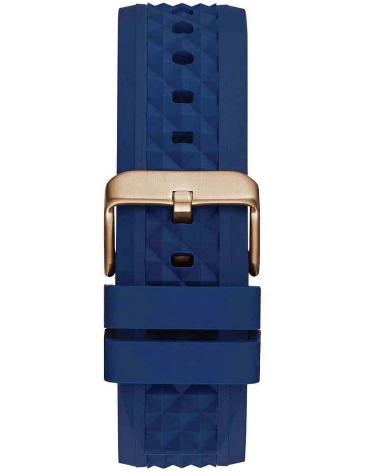 Resistance Silicone Watch in Blue image 3