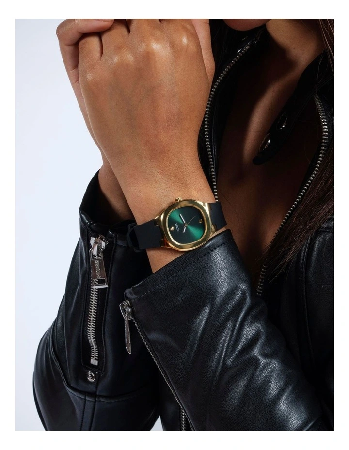 Eve Silicone Watch in Black image 7