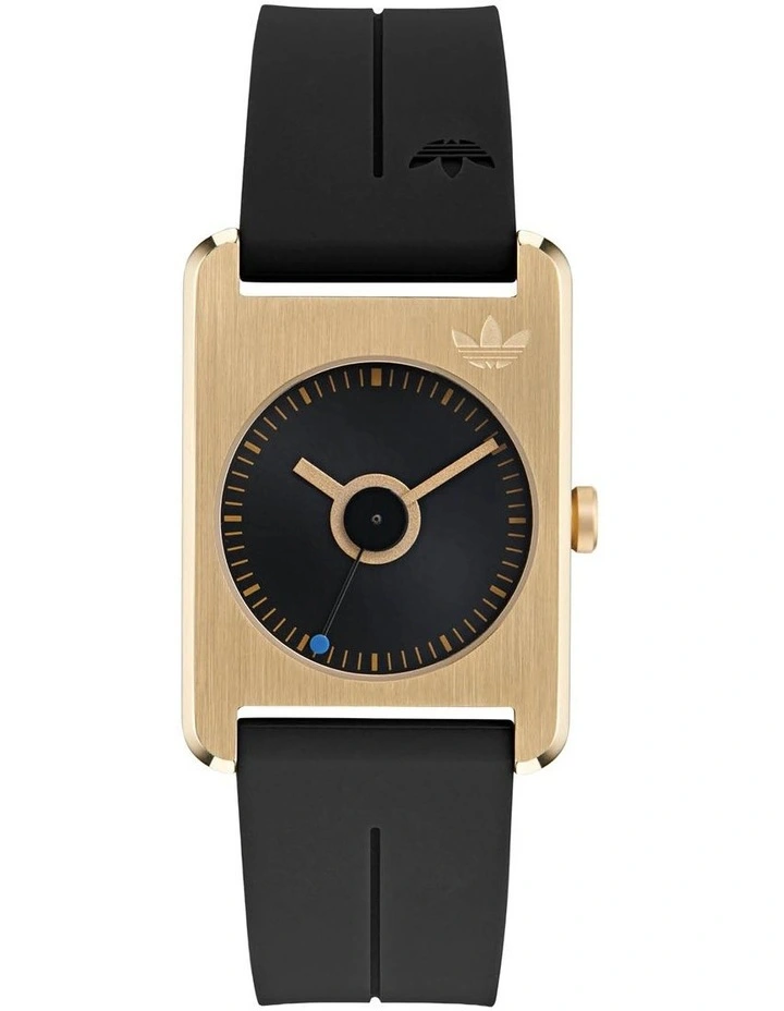 Retro Pop One Silicone Watch in Black image 1