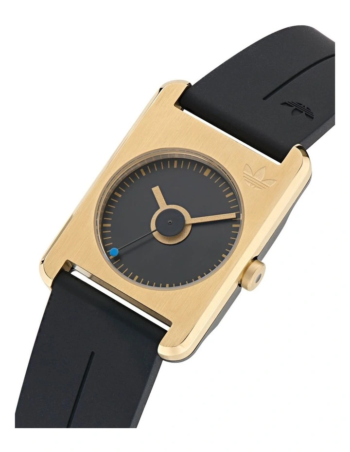 Retro Pop One Silicone Watch in Black image 5