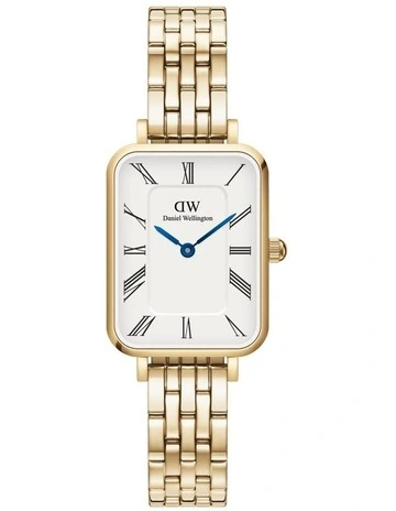 Quadro Stainless Steel Watch in Gold
