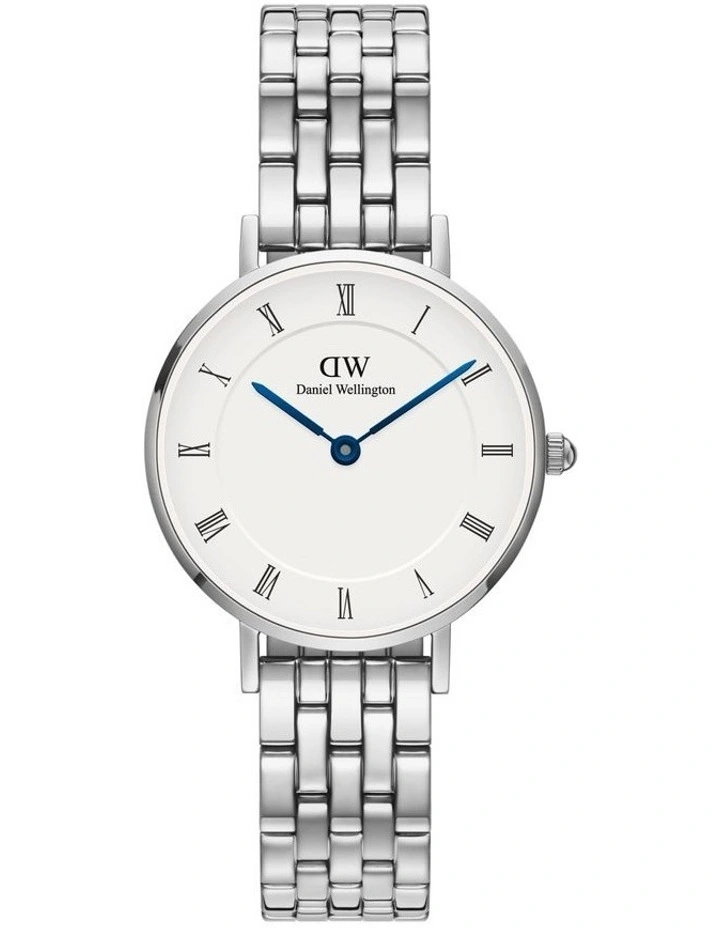 Petite Stainless Steel Watch in Silver image 1