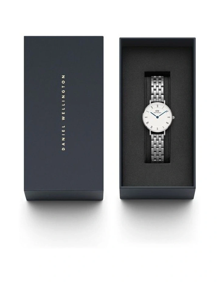 Petite Stainless Steel Watch in Silver image 5