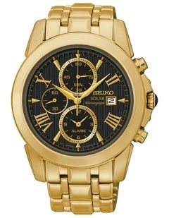 Le Grand 41.5mm Gold Sport Chronograph Watch SSC196P 9