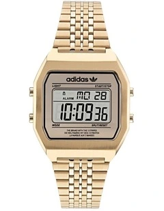 Aost22074 Digital Watch in Gold