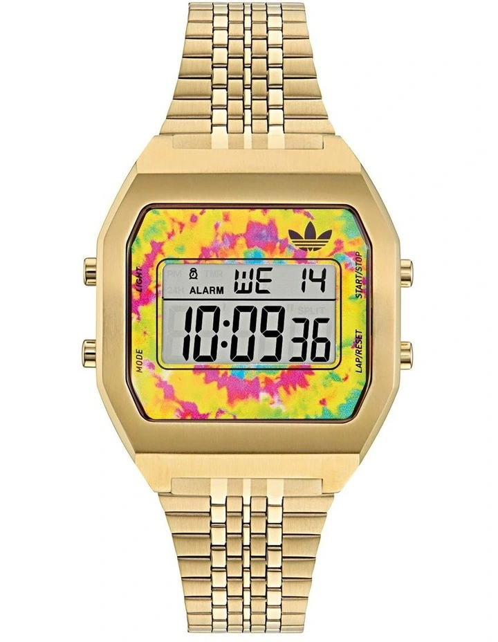 AOST24559 Digital Two Watch in Gold image 1