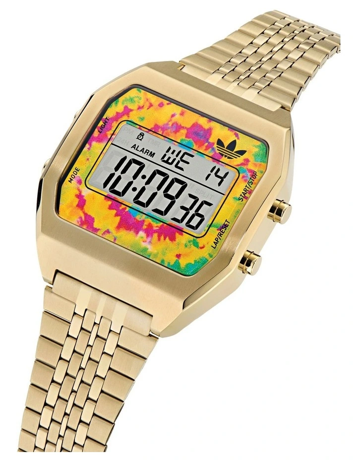 AOST24559 Digital Two Watch in Gold image 5