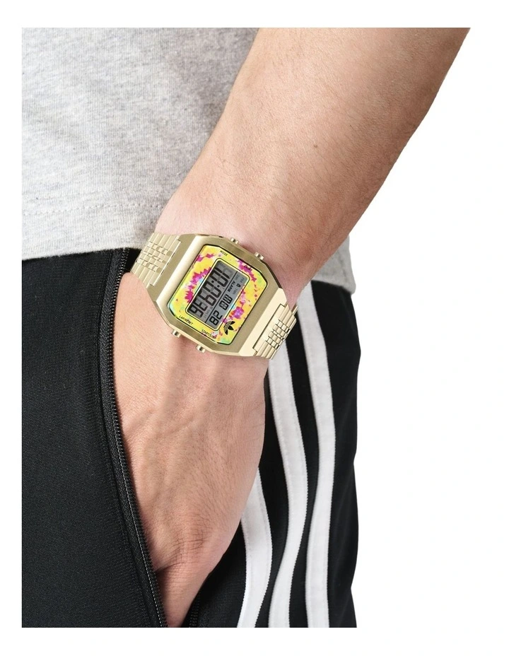 AOST24559 Digital Two Watch in Gold image 6