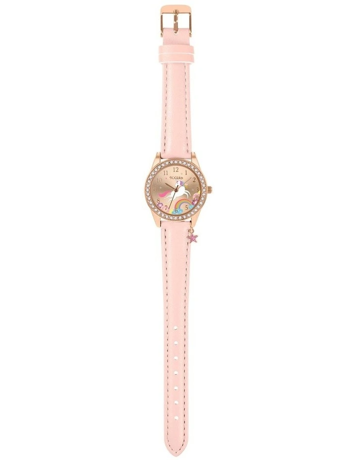 Alloy And Pu Watch in Pink image 4