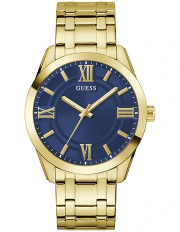 Analog Watch in Gold Tone