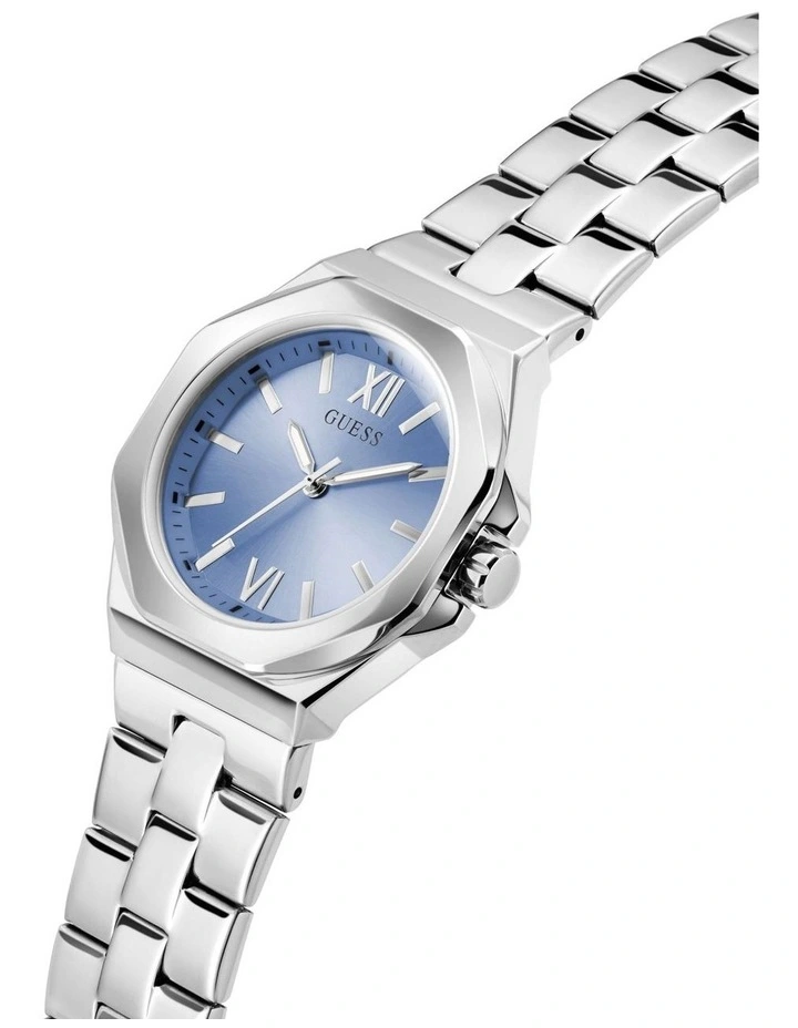 Analog Watch in Silver Tone image 4