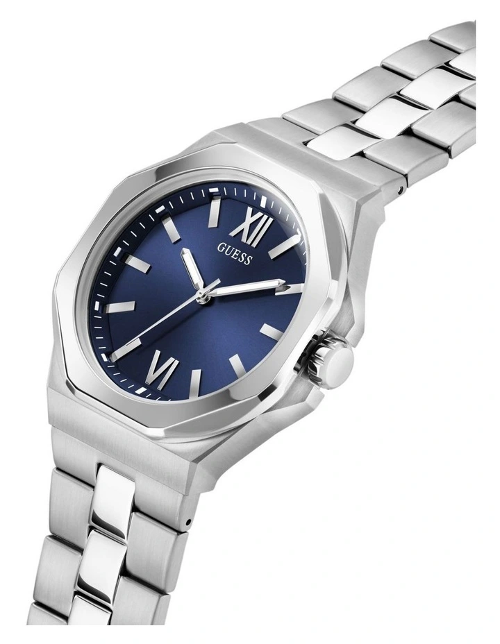 Analog Watch in Silver Tone image 5