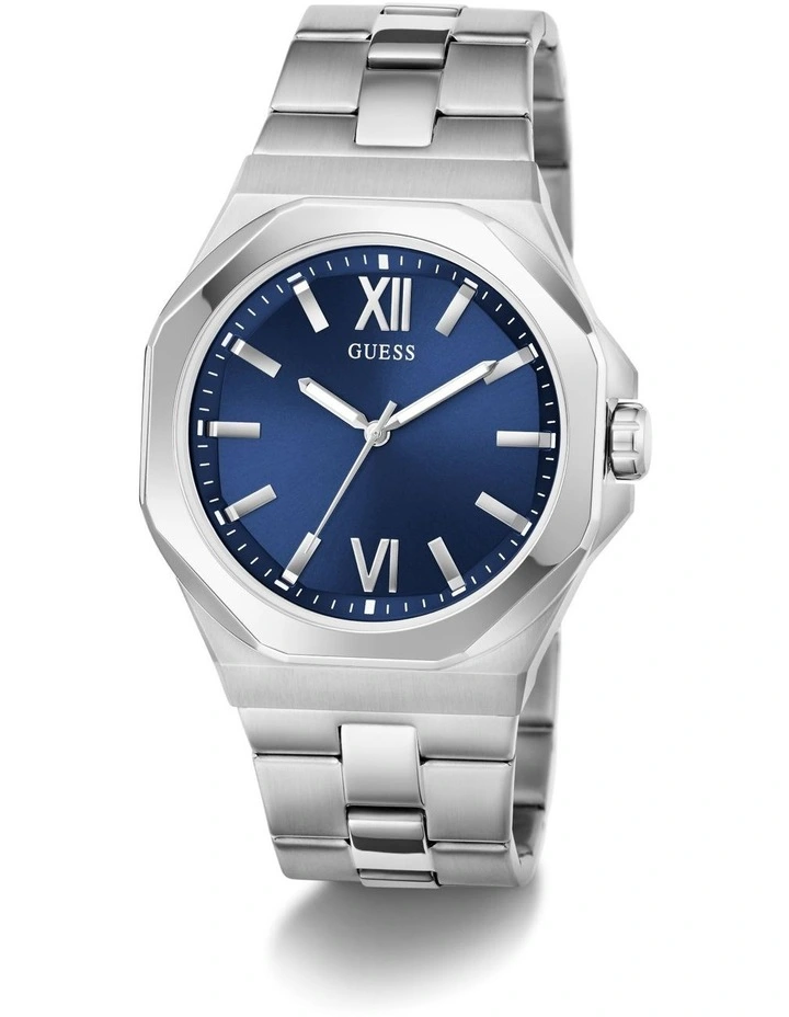 Analog Watch in Silver Tone image 6