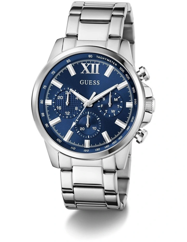Multi Function Watch in Silver Tone image 5