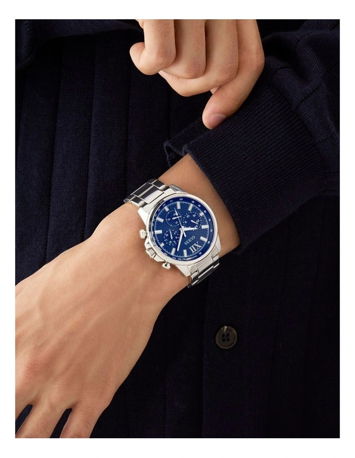 Multi Function Watch in Silver Tone image 7