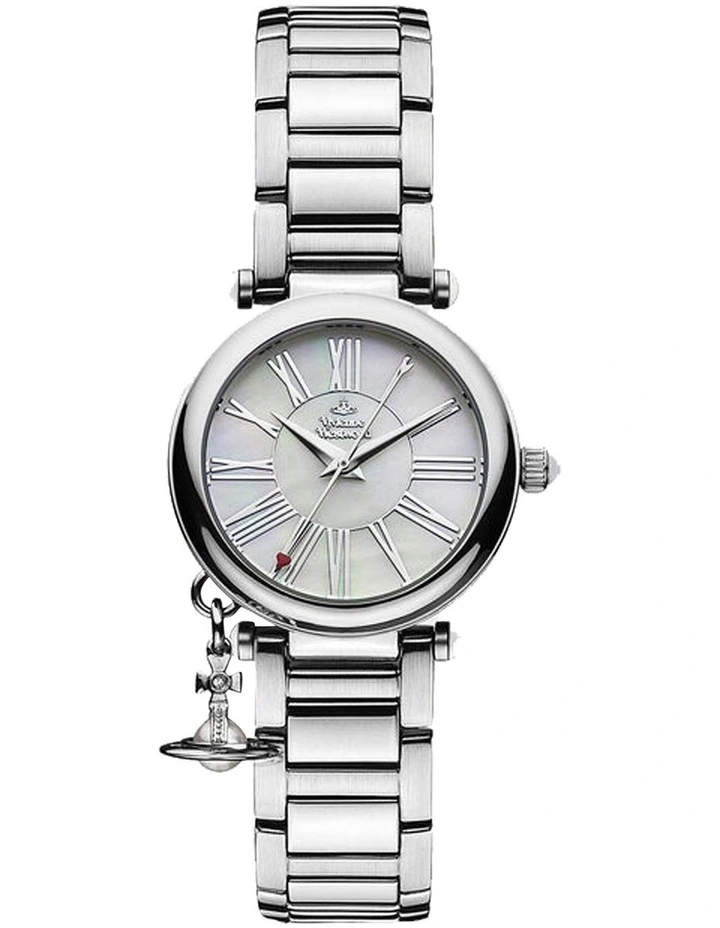 Mother Orb Stainless Steel Watch in Silver image 1