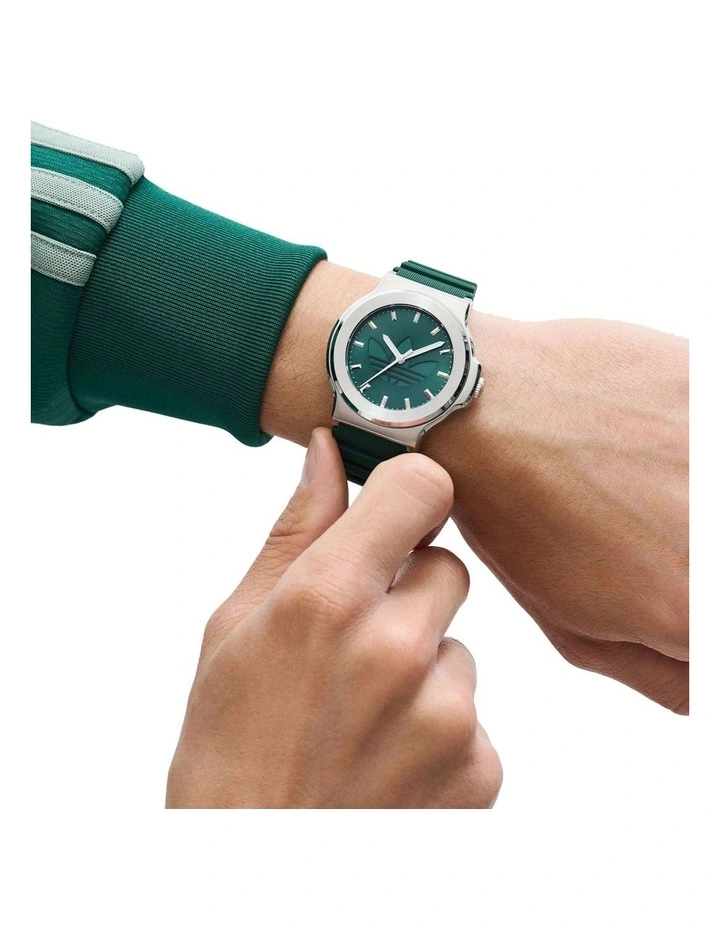 Expression Three 41mm Watch in Green AOFH25501 image 6