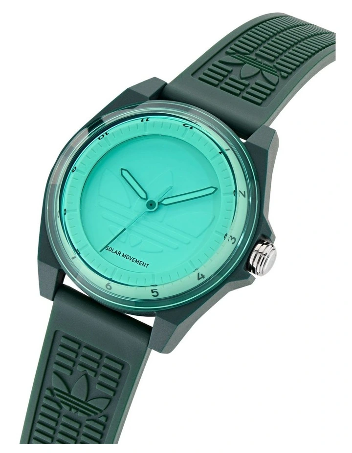 Project Four Solar 41mm Watch in Green AOST25527 image 3