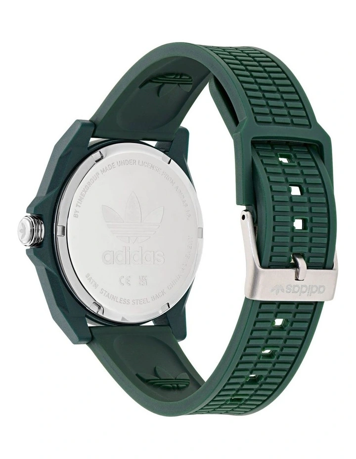 Project Four Solar 41mm Watch in Green AOST25527 image 4