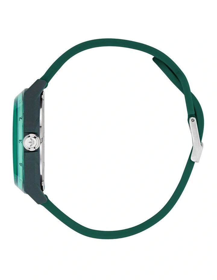 Project Four Solar 41mm Watch in Green AOST25527 image 5
