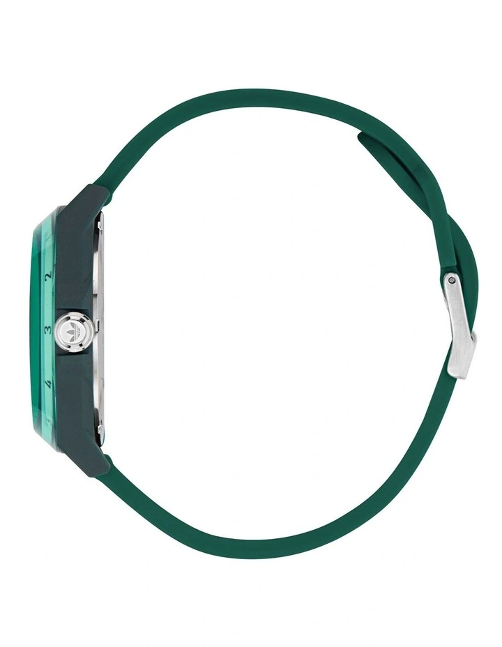 Project Four Solar 41mm Watch in Green AOST25527 image 5