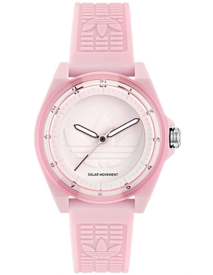 Project Four Solar 41mm Watch in Pink AOST25531 image 1