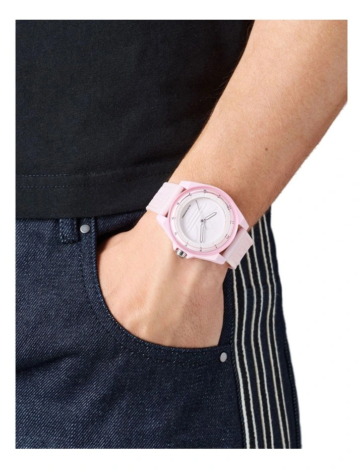 Project Four Solar 41mm Watch in Pink AOST25531 image 6