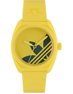 Project Three 42mm Watch in Yellow AOST25542
