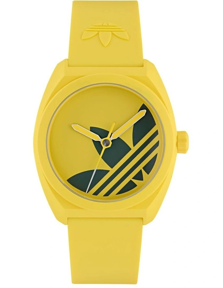 Project Three 42mm Watch in Yellow AOST25542 image 1